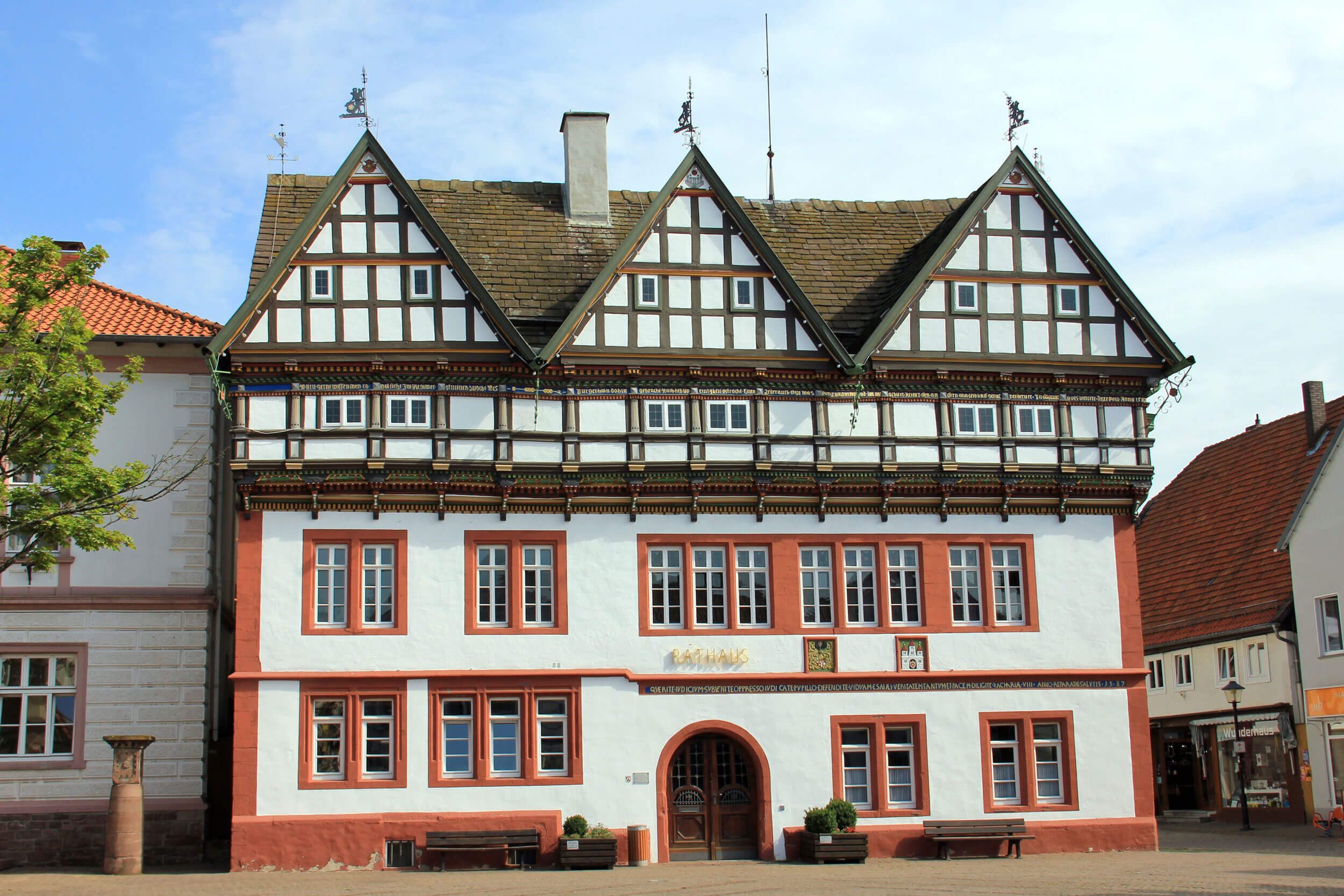 Rathaus in Blomberg, Niedersachsen
