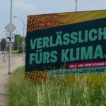 Wahlplakat der Grünen in Sachsen Anhalt